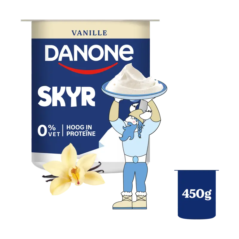 Danone Skyr vanille high protein 0% fat