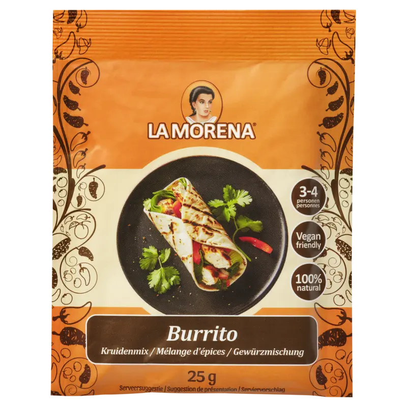 La Morena Burrito kruidenmix