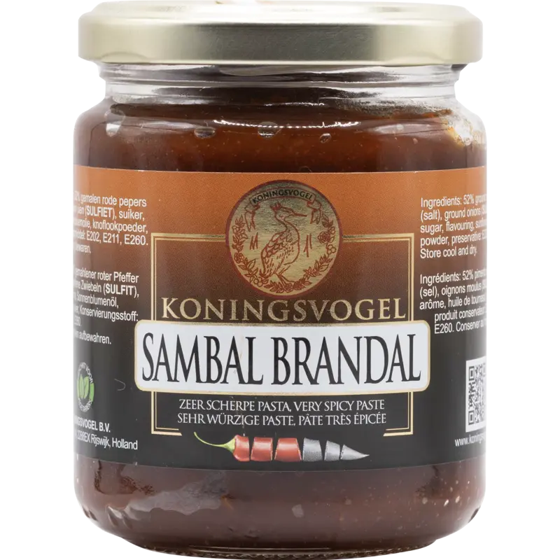 Koningsvogel Sambal brandal