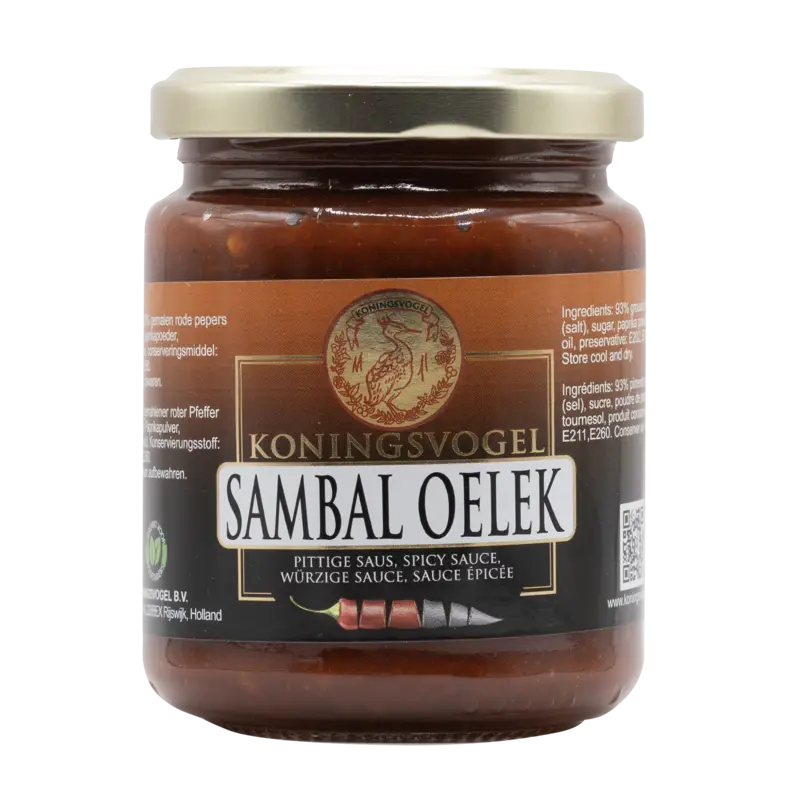 Koningsvogel Sambal oelek