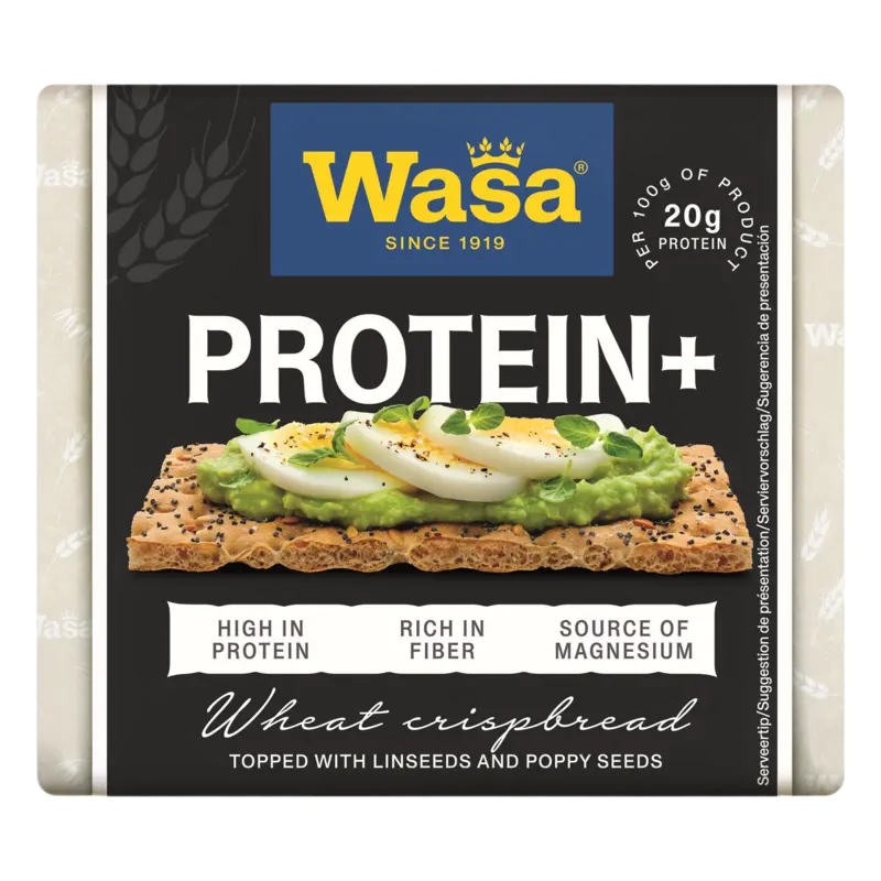 Wasa Protein+ wheat crispbread