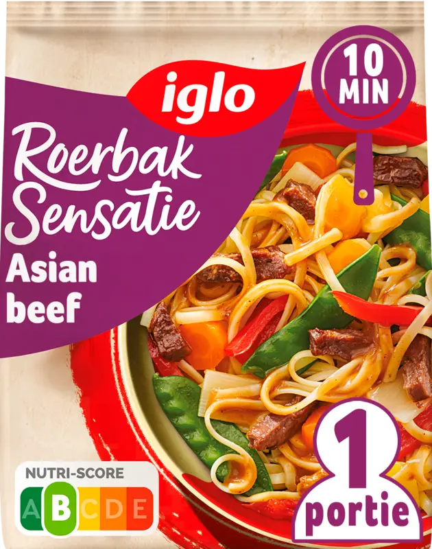 Iglo Roerbaksensatie Asian beef