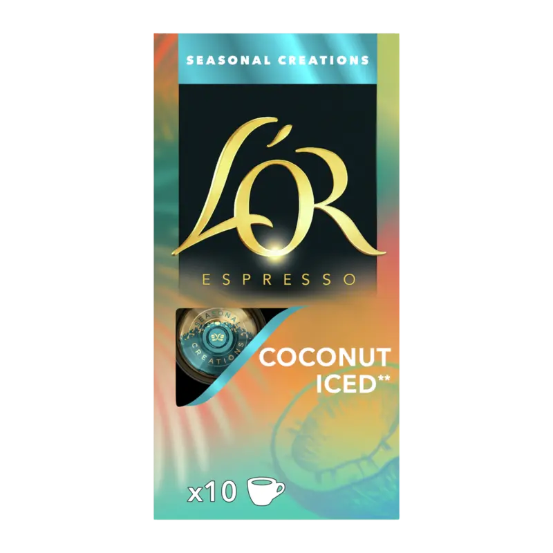 L'OR Espresso coconut iced capsules