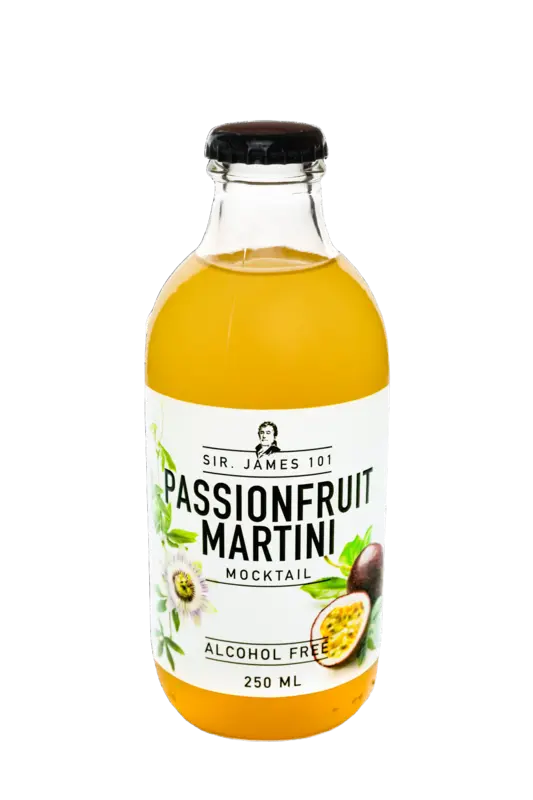Sir. James 101 Passionfruit martini