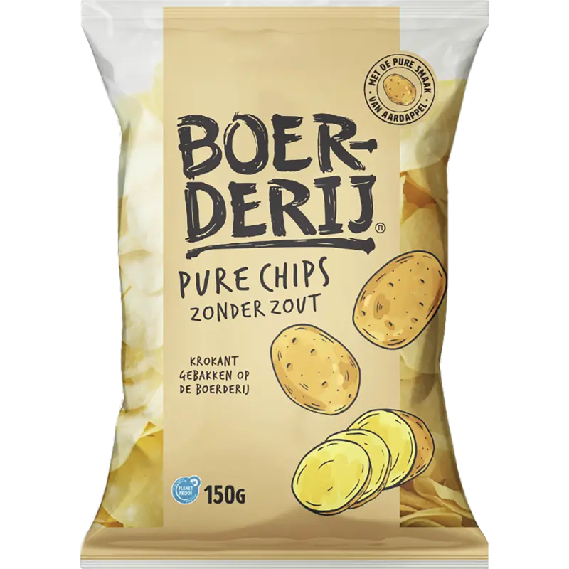 Boerderij Pure chips zonder zout