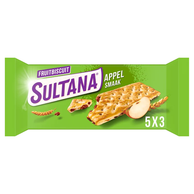 Sultana FruitBiscuits Appel