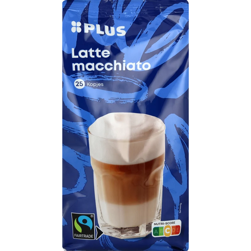 Latte macchiato oploskoffie Fairtrade