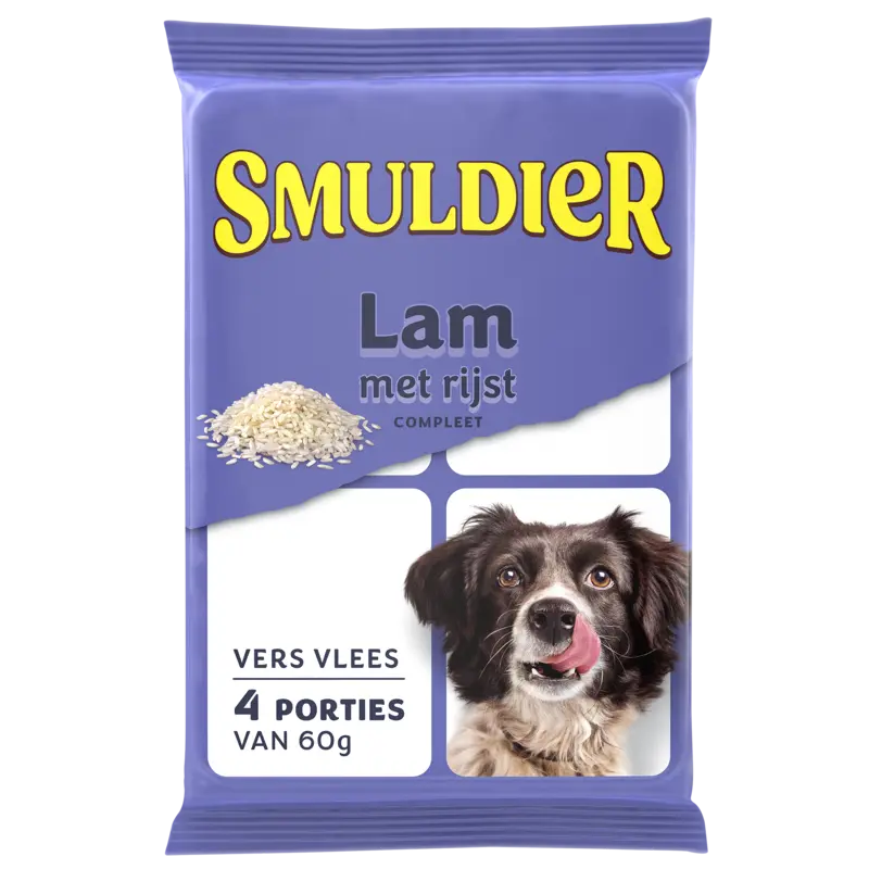 Smuldier Lam met rijst