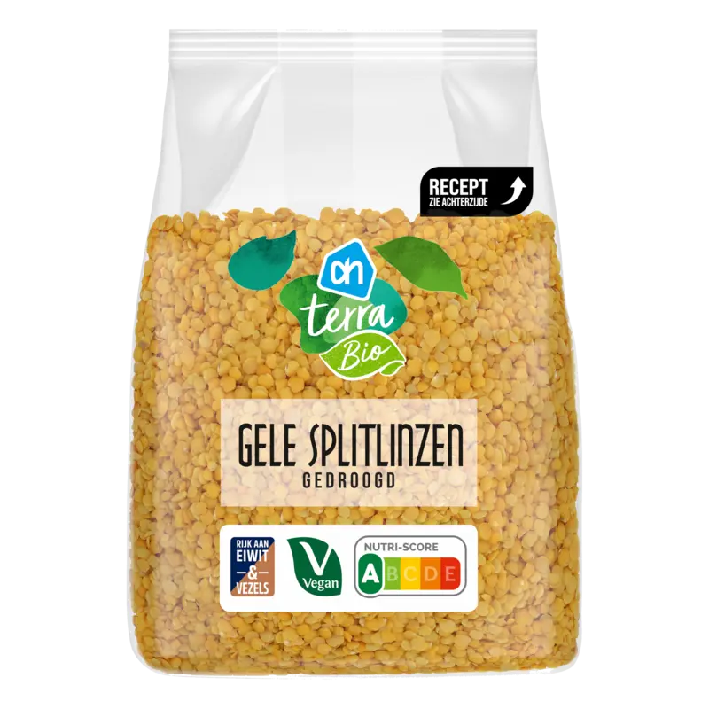 Biologisch Gele splitlinzen