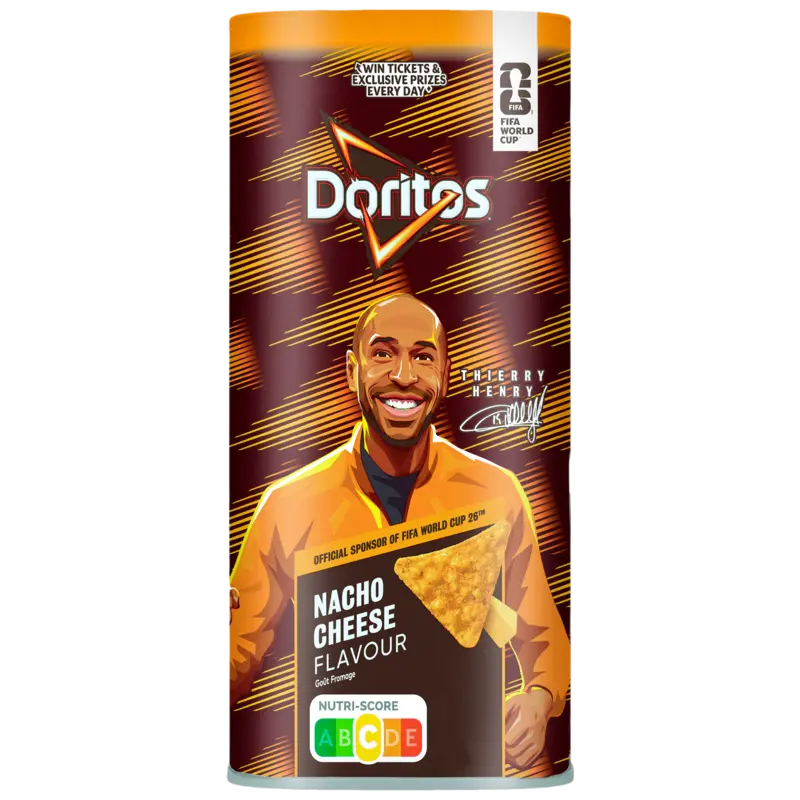 Doritos Nacho cheese flavour snackbox
