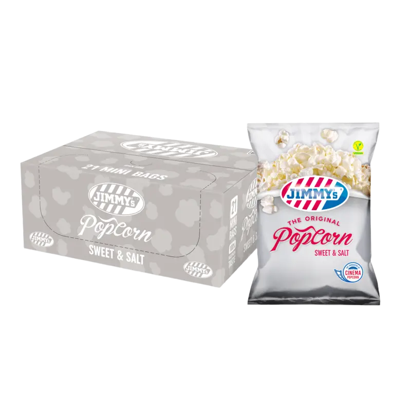 Jimmy's Popcorn sweet salt 21-pack