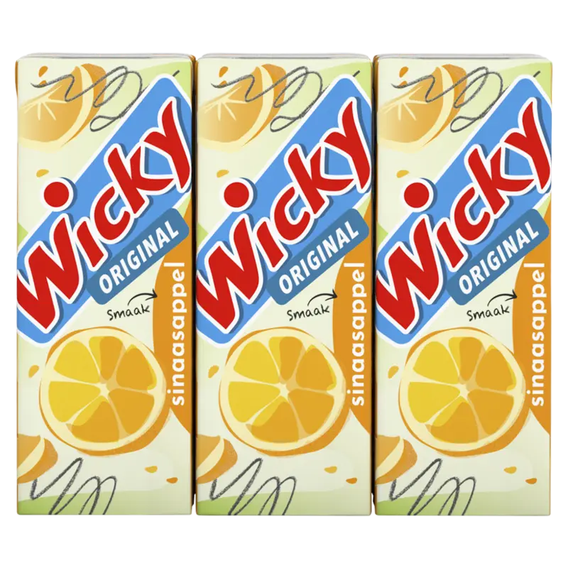 Wicky Sinaasappel 6-pack