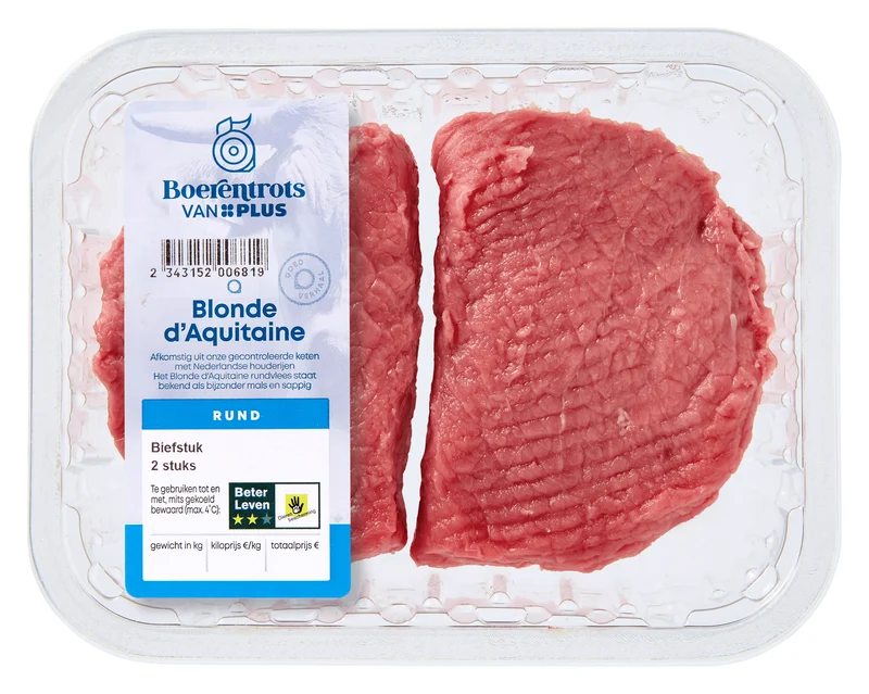 Boerentrots Biefstuk 2 st