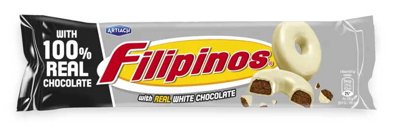 Artiach Filipinos with real white chocolate