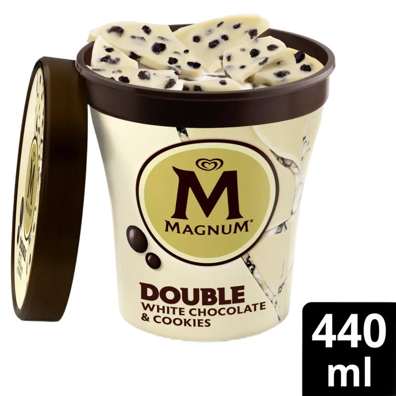 Magnum White chocolate & cookies