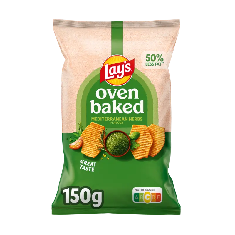Lay's Oven baked mediterranean herbs