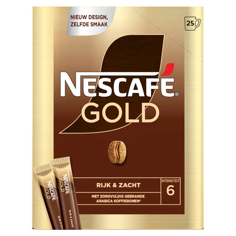 Nescafé Gold rijk & zacht oploskoffie