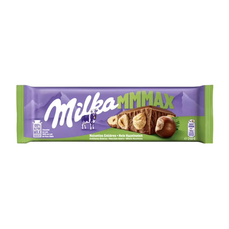 Milka Mmmax chocoladereep hazelnoot