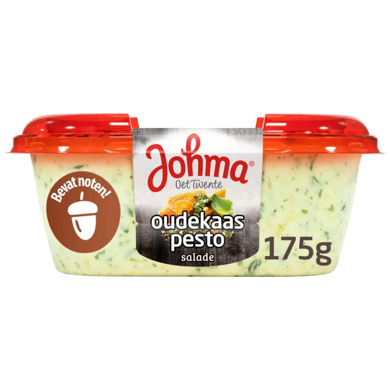 Johma Oudekaas-pesto salade
