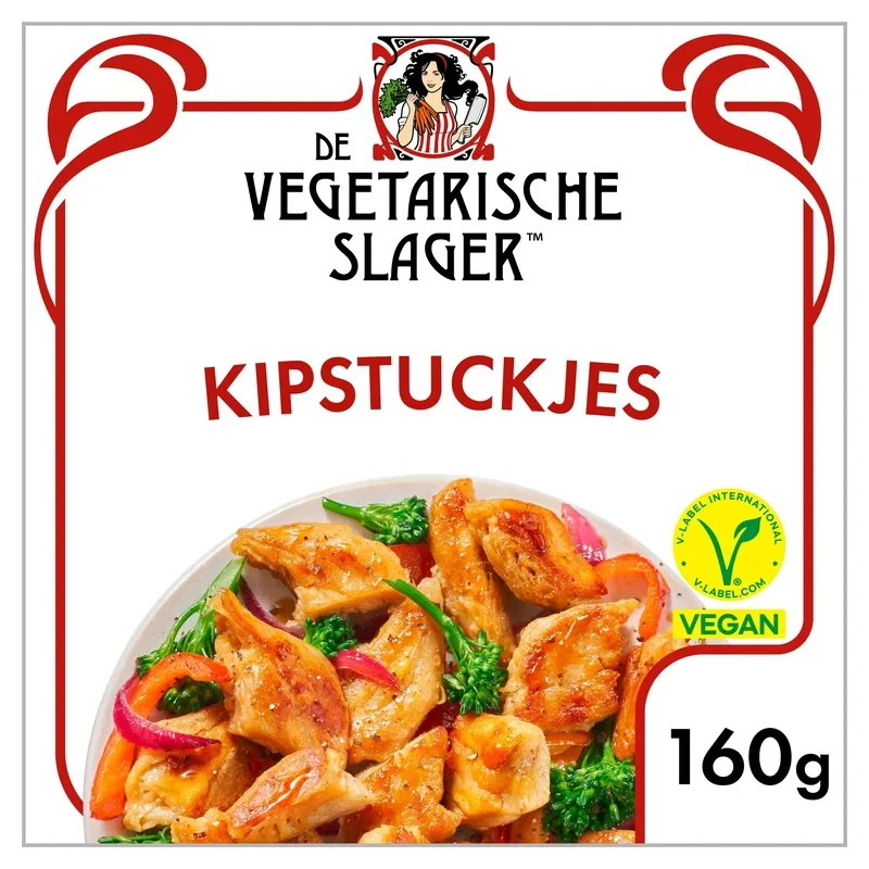 Vegetarische Slager Vegan kipstuckjes