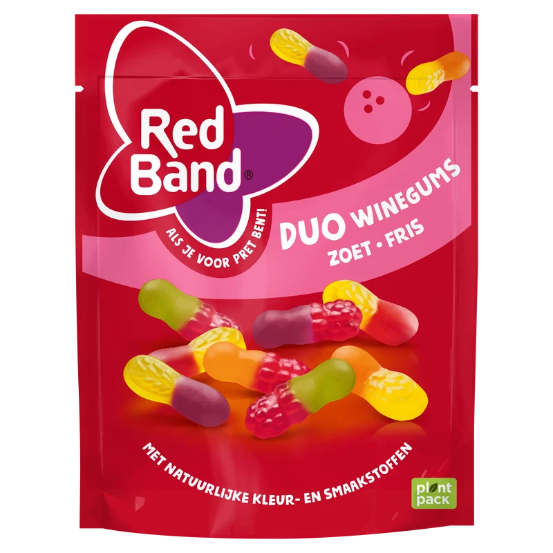 Redband Duo winegums zoet fris