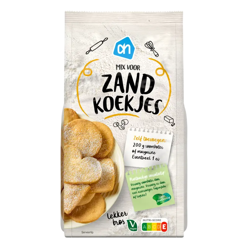 Mix voor zandkoekjes