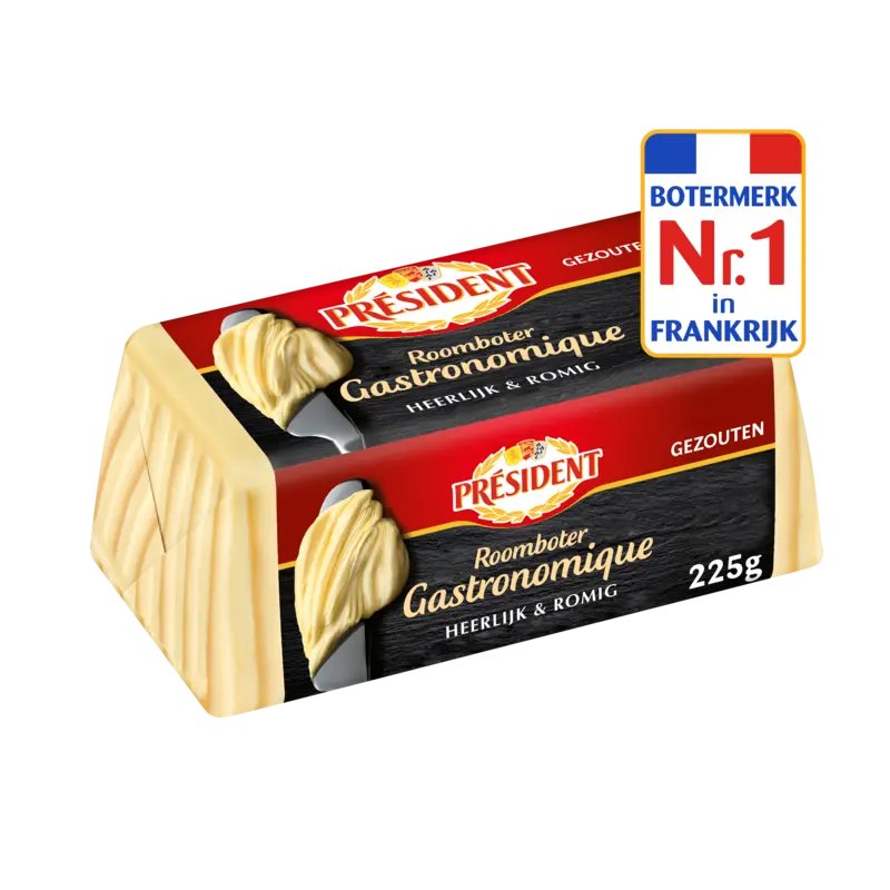 Président Roomboter gezouten