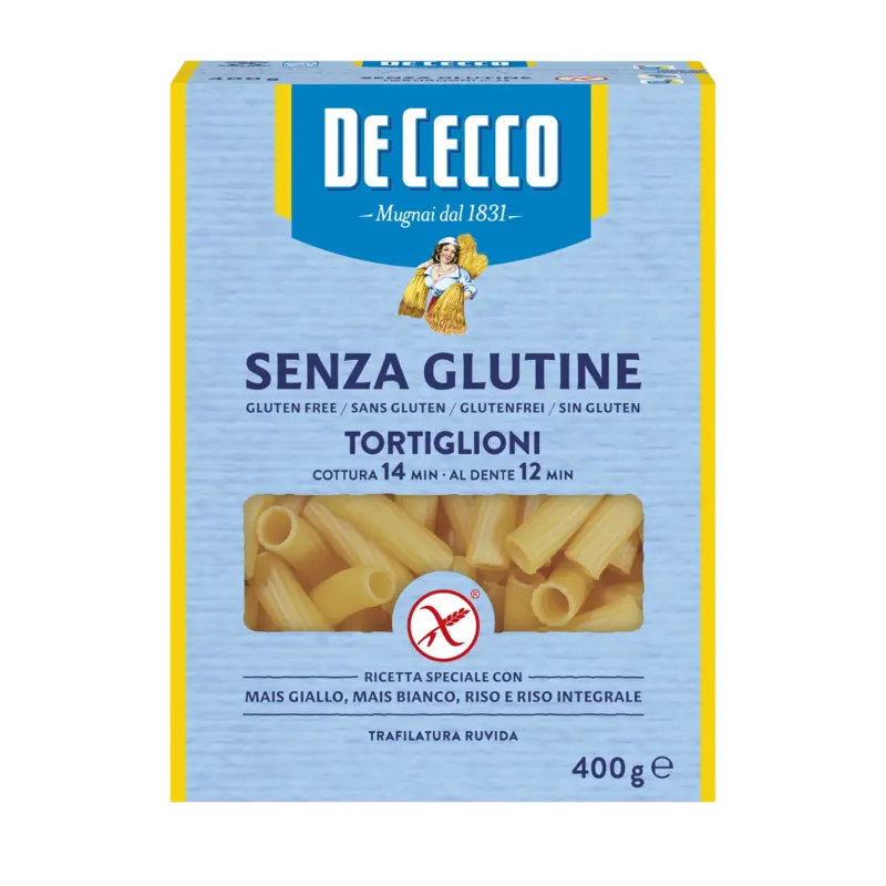 De Cecco Tortiglioni glutenvrij