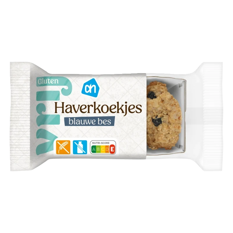 Glutenvrij Haverkoekjes bosbes