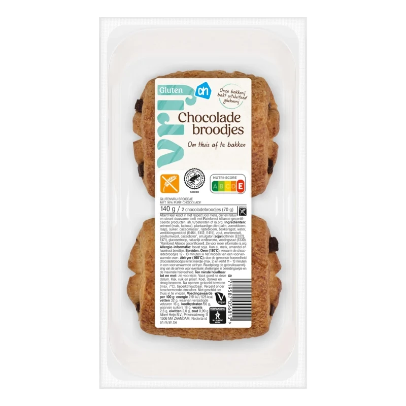 Glutenvrij Chocolade broodjes