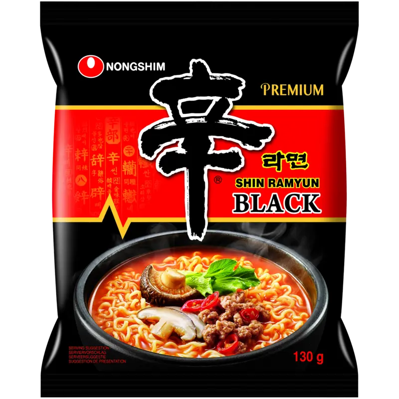 Nongshim Shin ramyun black