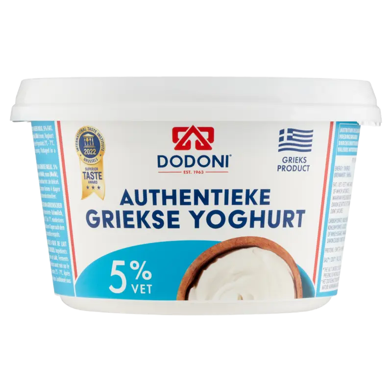 Dodoni Griekse yoghurt 5% vet