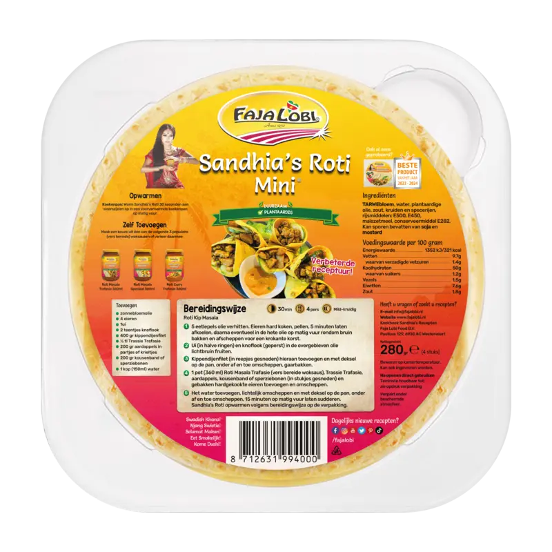 Faja Lobi Sandhia's roti mini