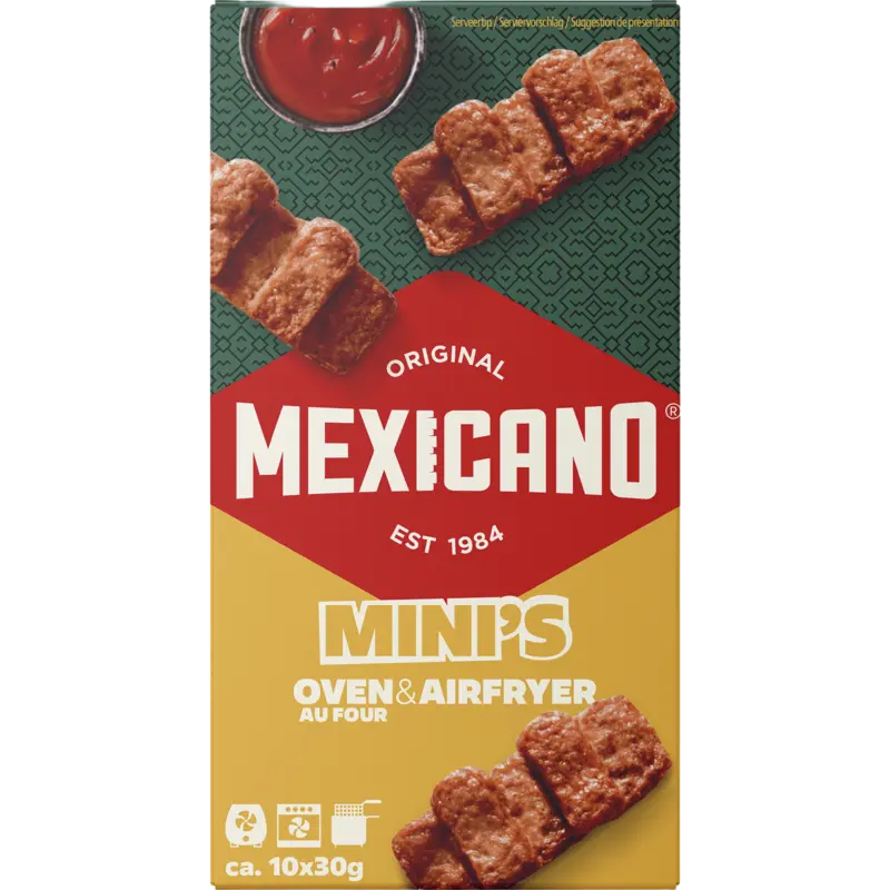 Mexicano Mini's oven & airfryer