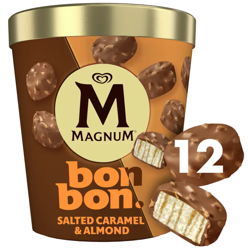 Magnum Bonbon salted caramel & almond