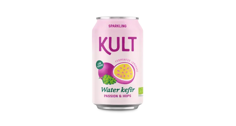 Kult Water kefir passion & hops