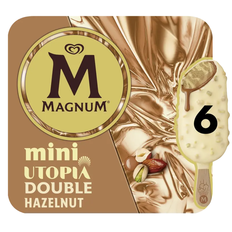 Magnum Mini utopia double hazelnut