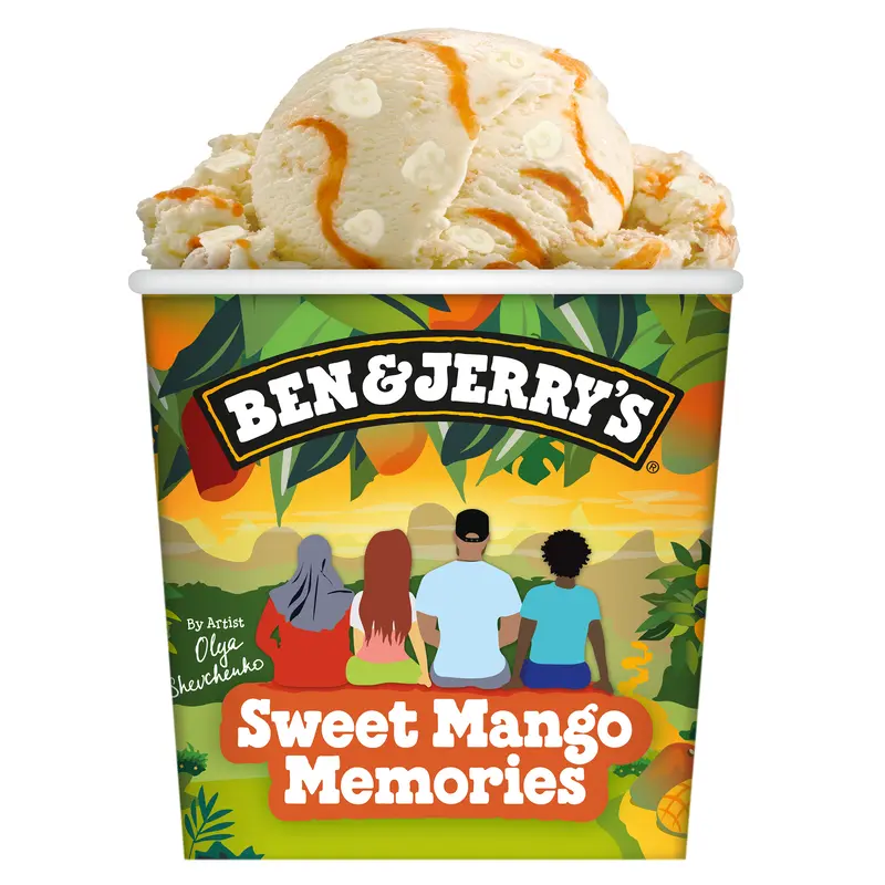 Ben & Jerry's Sweet mango memories