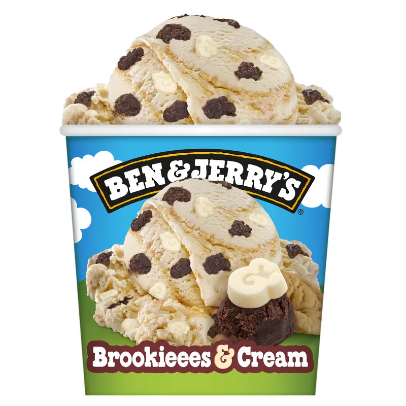 Ben & Jerry's Brookieees and cream