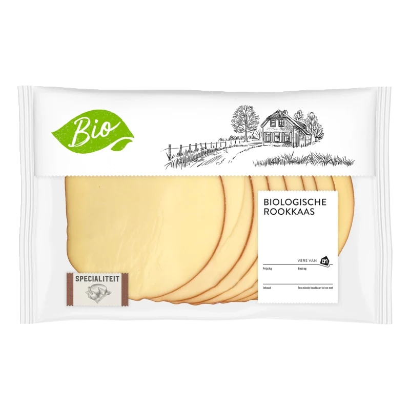 Biologisch Rookkaas 45+ plakken