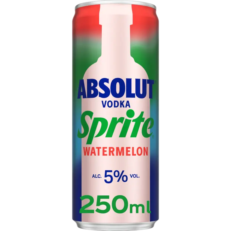 Absolut Vodka sprite watermelon