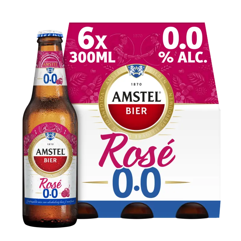 Amstel Rosé 0.0% 6-pack