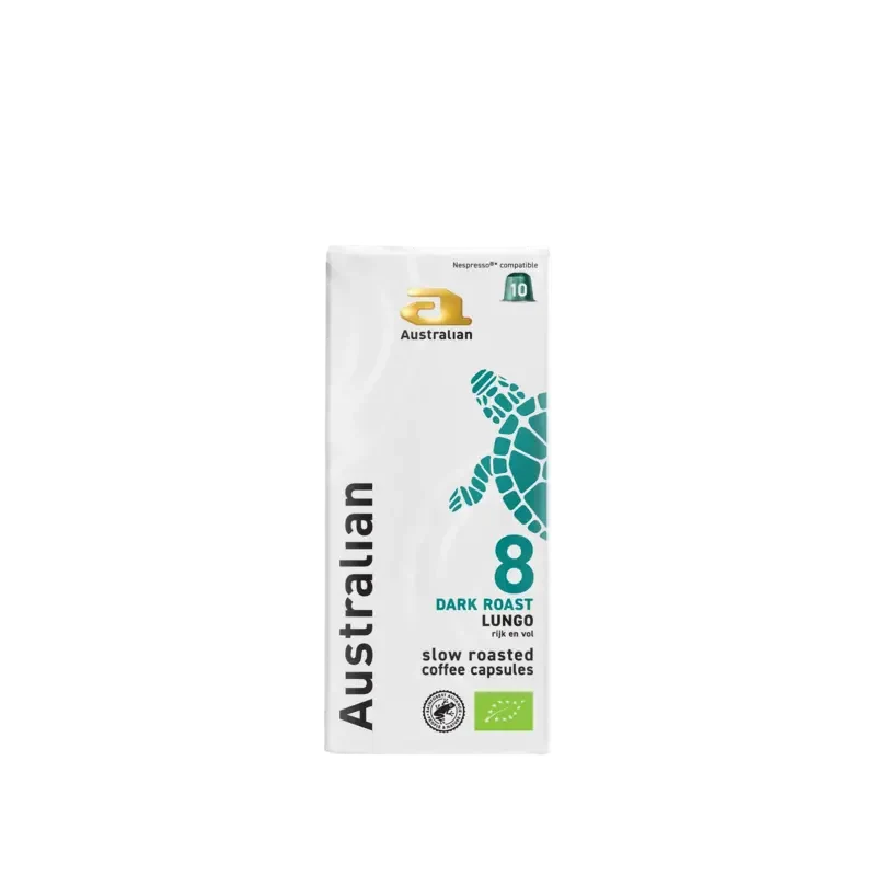 Australian Dark roast lungo capsules