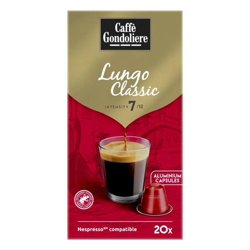 Caffé Gondoliere Lungo classic capsules