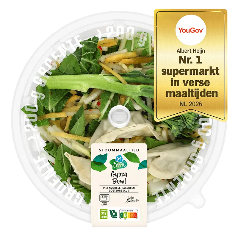 Terra Plantaardig stoommaaltijd gyoza bowl