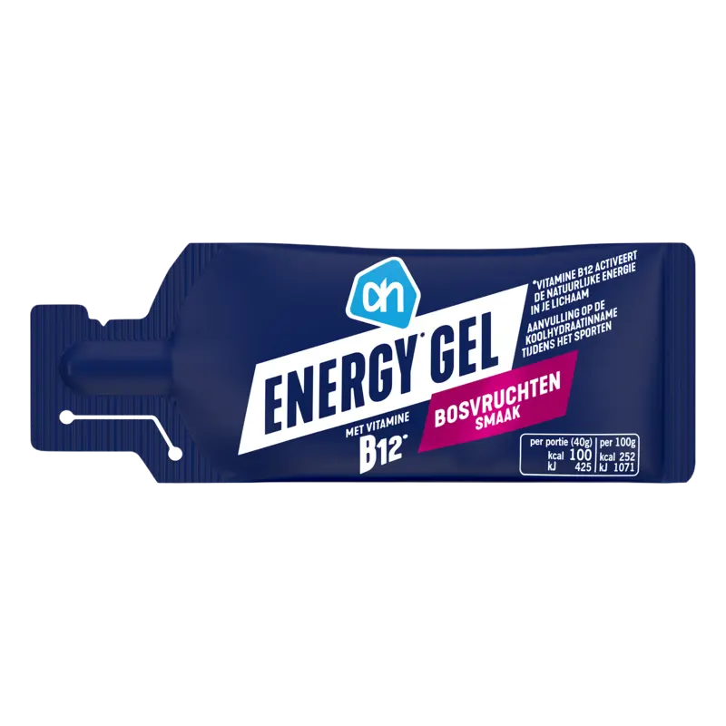 Energy gel bosvruchten