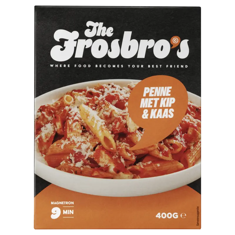 The Frosbro's Penne met kip & kaas