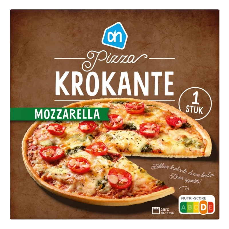 Pizza krokante mozzarella