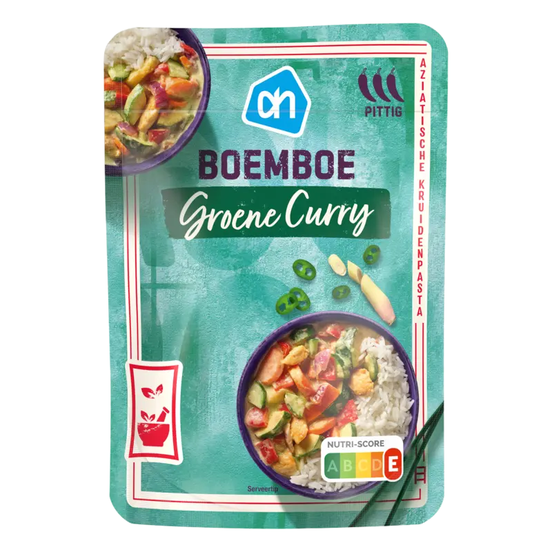 Boemboe groene curry