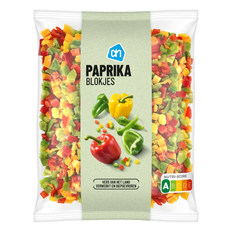 Paprikablokjes